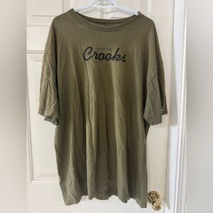 Crooks & Castles Men’s Army Green Tshirt